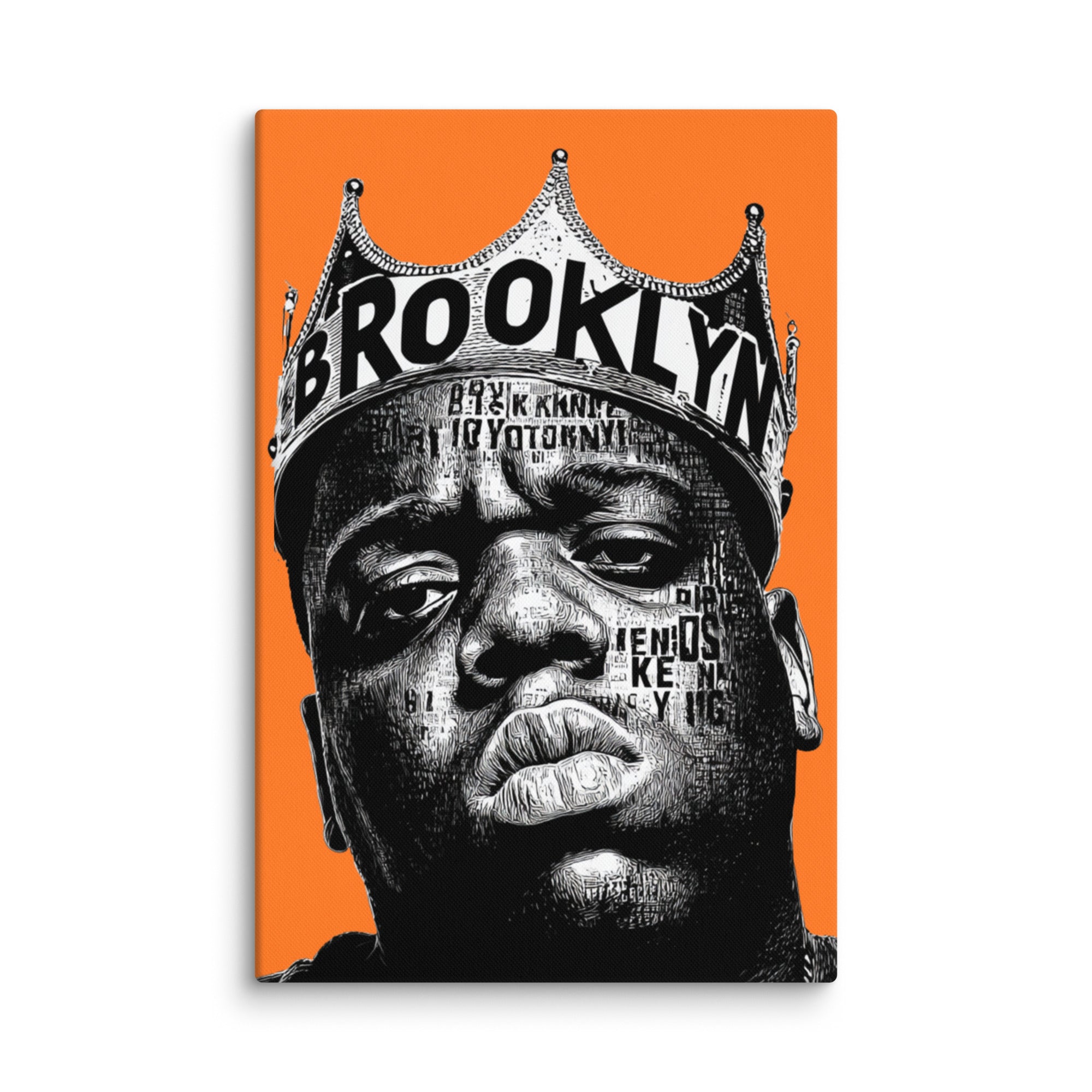 ✨Brooklyn Style✨ GENTLEMEN　ロゴアート Brooklyn Legend – Gallery Wrapped Canvas (Ready to Hang) – THE