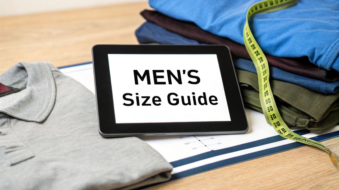 The Ultimate Men's Size Guide to Find Your Fit