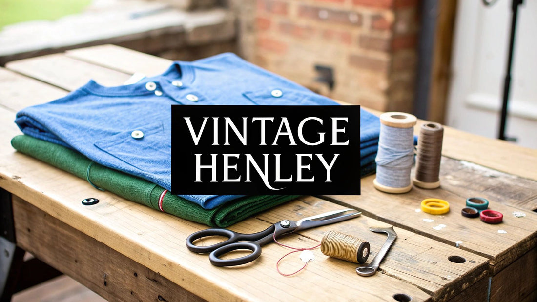 The Vintage Henley T Shirt and Brooklyn Style