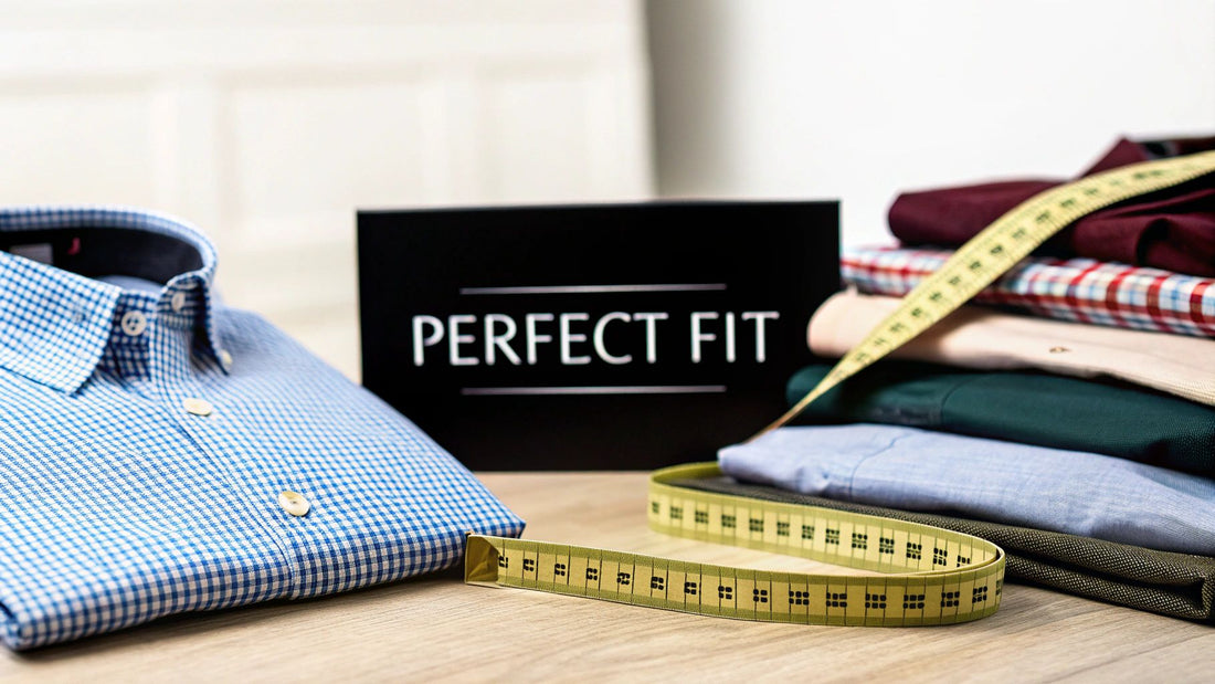 Mens Size Guide Shirts | Find Your Perfect Fit Today