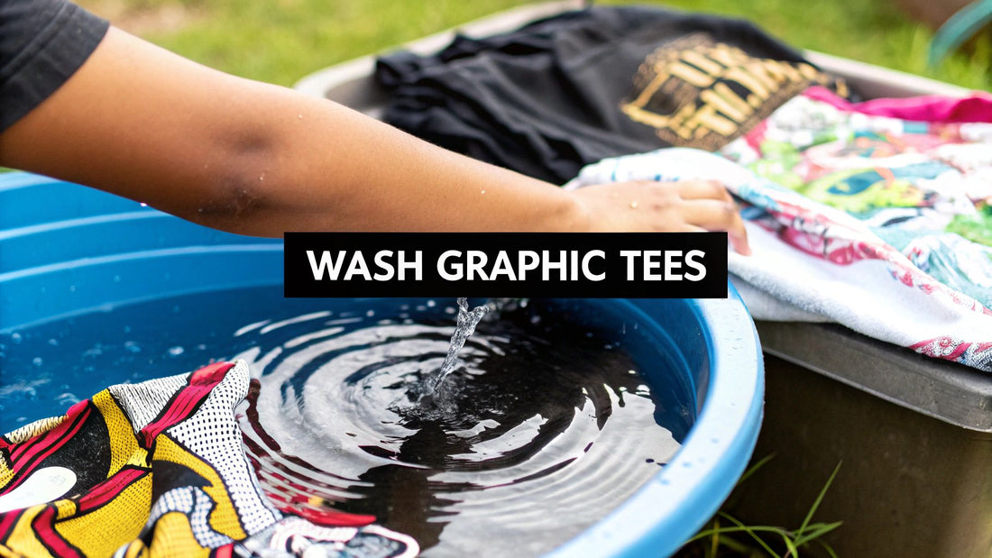 How to Wash Graphic Tees: Expert Tips to Keep Them Vibrant