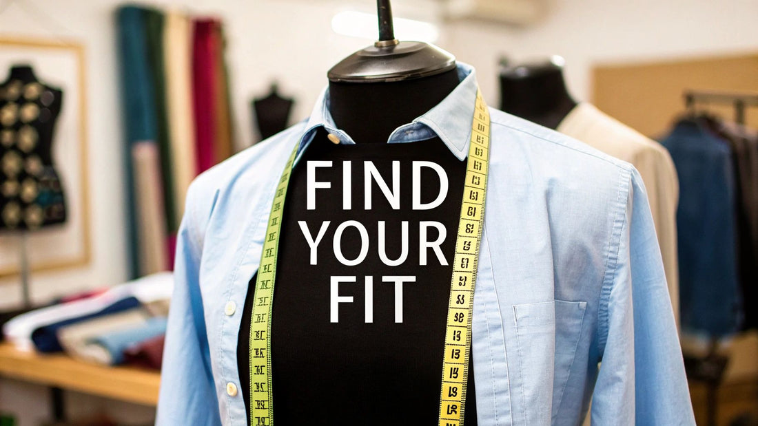 Menswear Size Guide: Find Your Perfect Fit Today