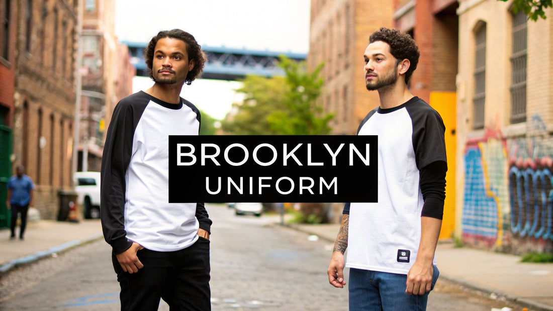 Raglan Sleeve T-Shirt: Brooklyn's Creative Uniform