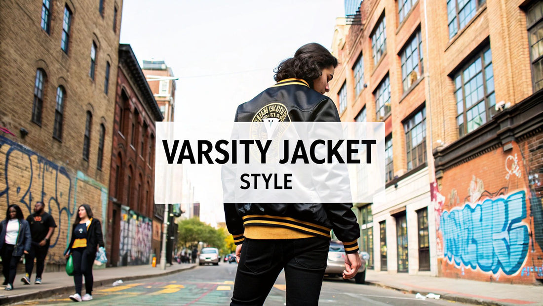 How to Wear a Varsity Jacket Brooklyn Style