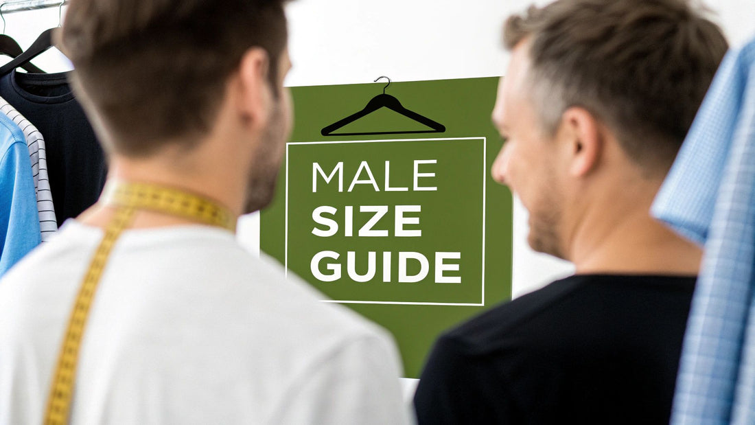 Your Ultimate Male Size Guide To The Perfect T-Shirt Fit