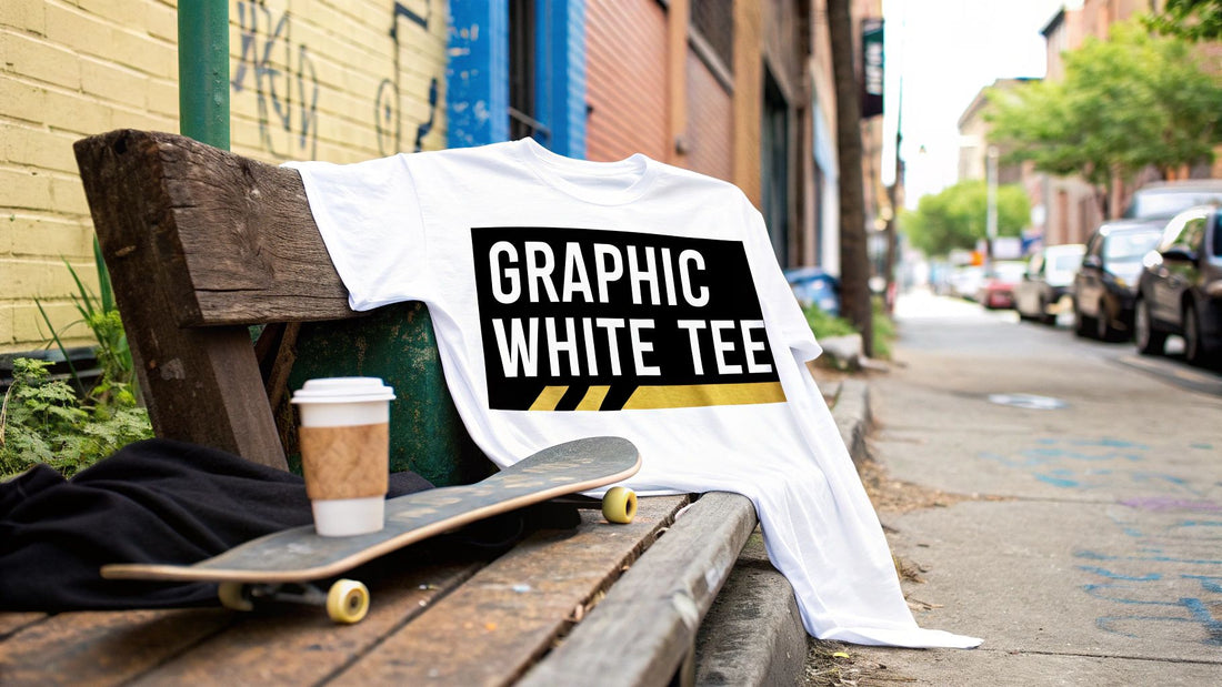 Mens Graphic White T Shirts: Elevate Your Streetwear Style