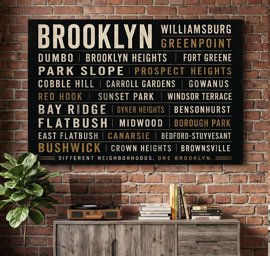 The Ultimate Guide to Brooklyn Wall Art: How to Decorate With Brooklyn-Inspired Artwork