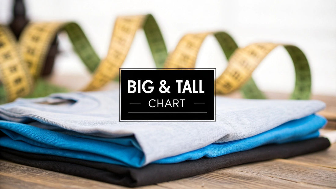 Size Chart for Big and Tall: Your Perfect Fit - size chart for big and tall