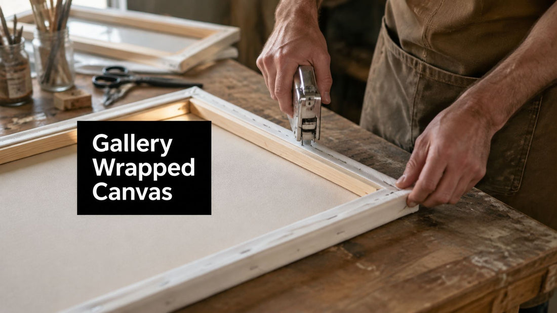 What Is Gallery Wrapped Canvas? a Complete Guide