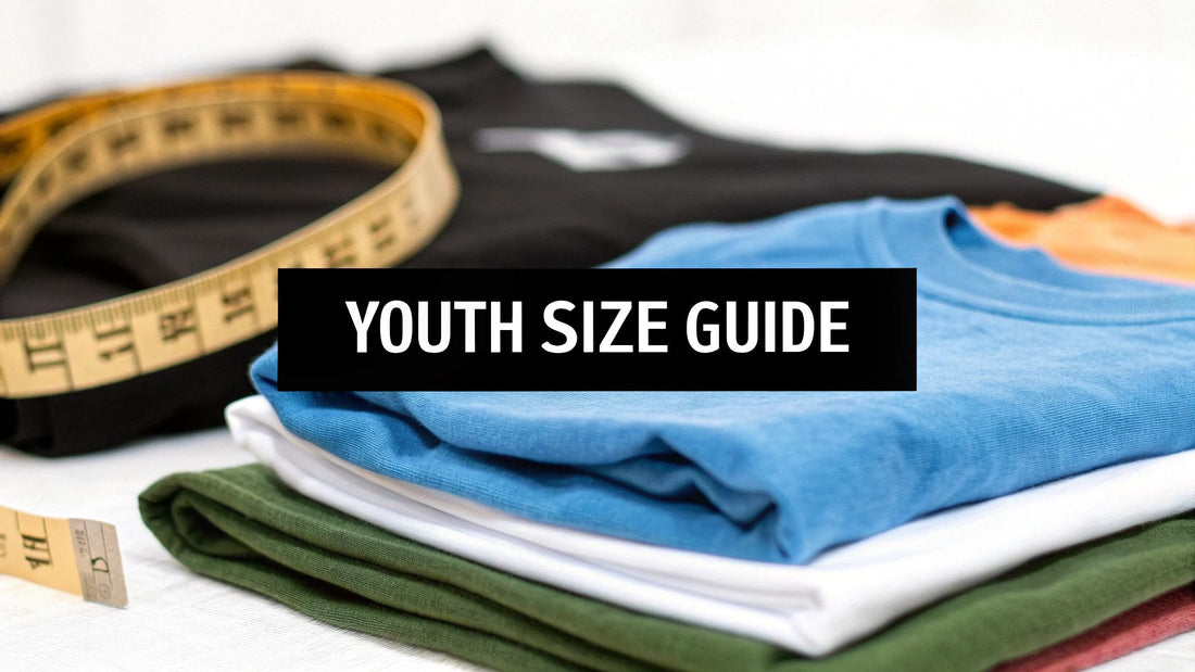 Your Guide to The Perfect Youth Shirt Size Chart