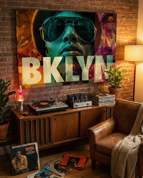 70s Brooklyn Soul - Gallery Wrapped Canvas Wall Art (Ready to Hang)- 24 x 36