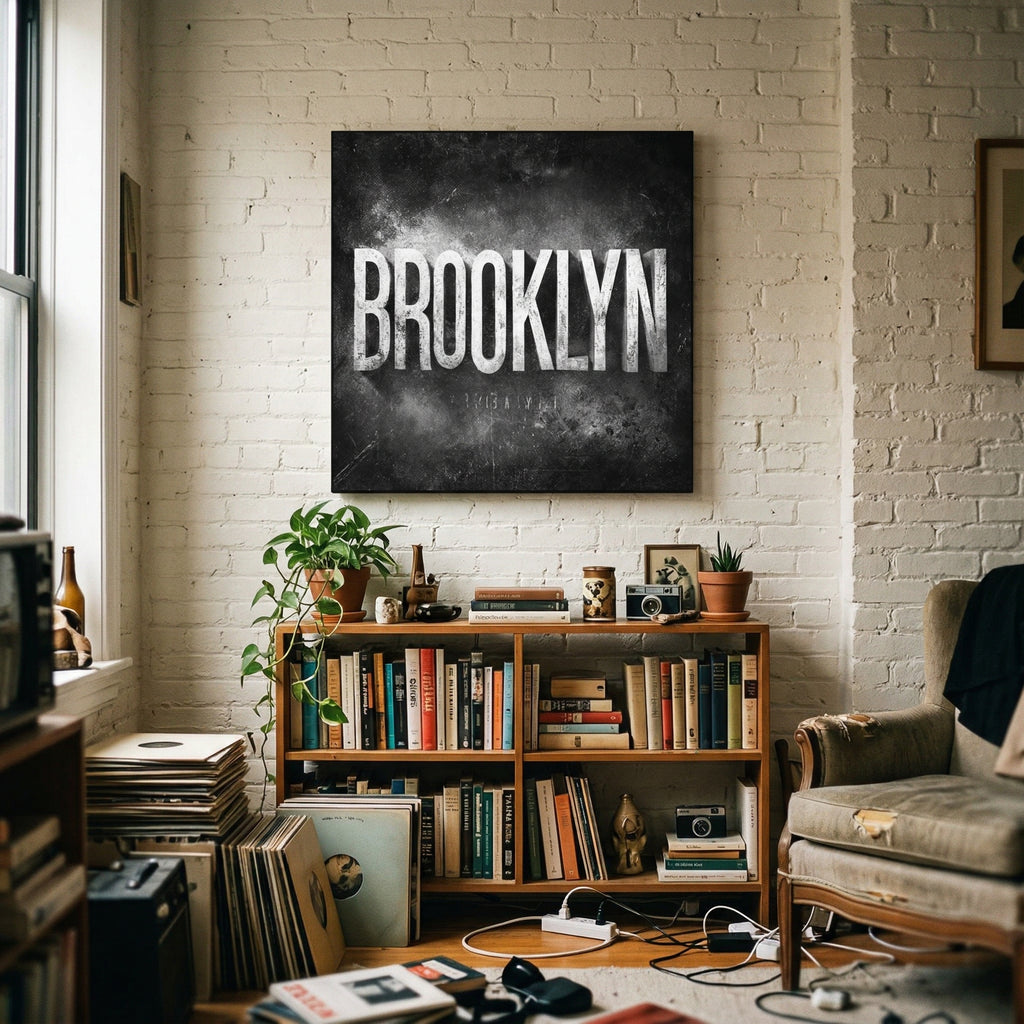 Brooklyn Grit - Gallery Wrapped Canvas (Ready to Hang)