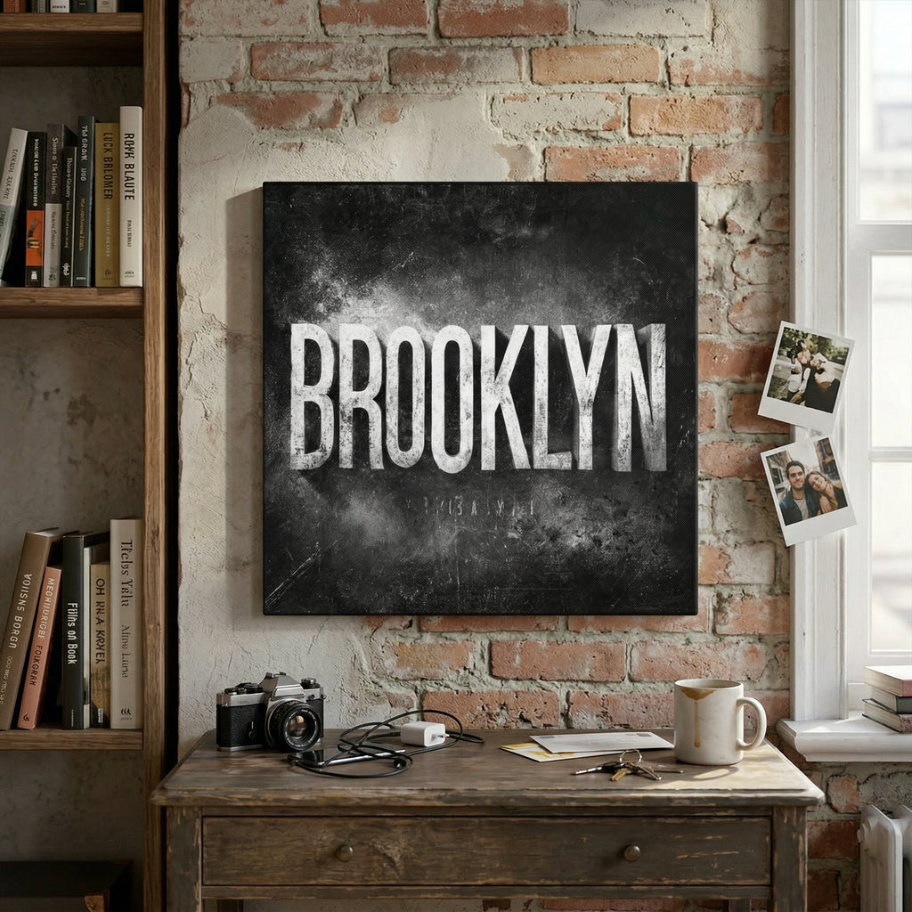 Brooklyn Grit - Gallery Wrapped Canvas (Ready to Hang)