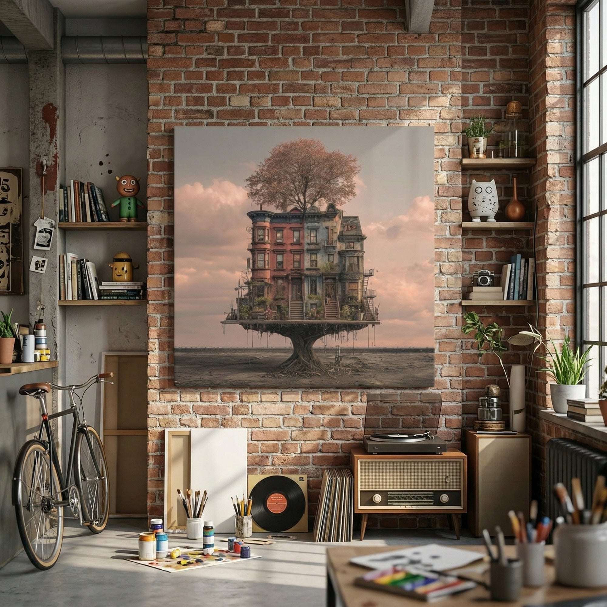 Brooklyn Roots - Gallery Wrapped Canvas (Ready to Hang)