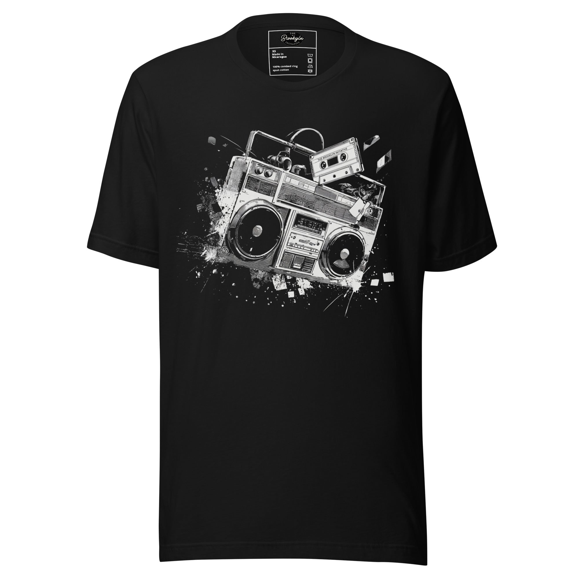Exploding Boombox Graphic Tee